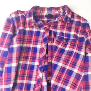 BDG | Urban Outfitters Flannel Button Down Large